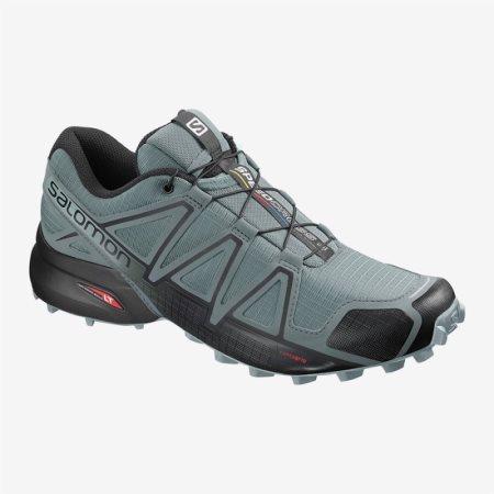 Zapatillas Trail Running Salomon SPEEDCROSS 4 Hombre Azules (ES-ODHA)